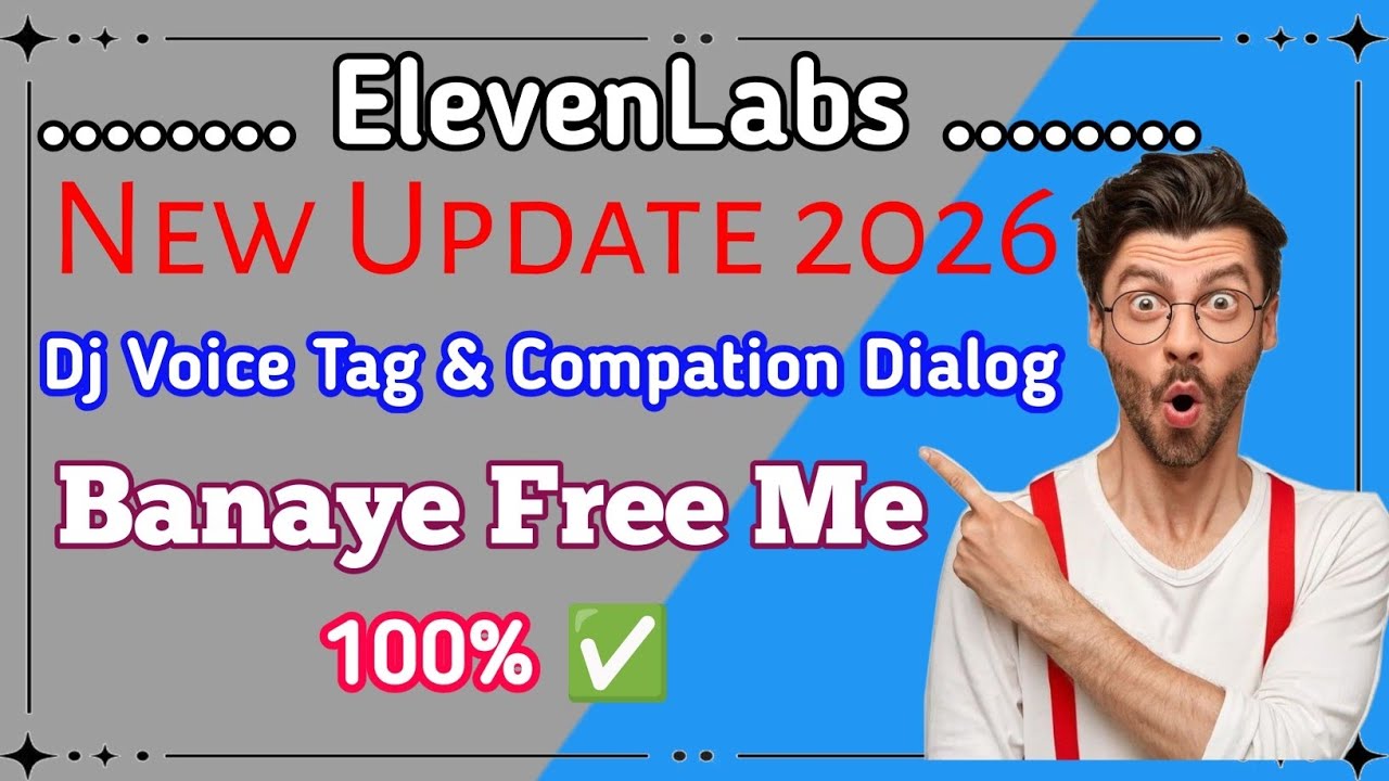 Elevenlabs Se Voice Kaise Banaye ! Viral Dj Voice Tag 100% 