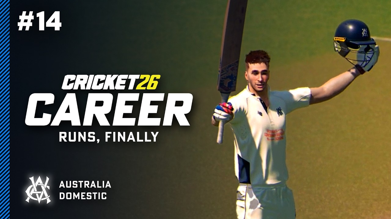 НАКОНЕЦ-ТО ХОРОШИЕ ПРОБЕГИ — Режим карьеры Cricket 26 #14