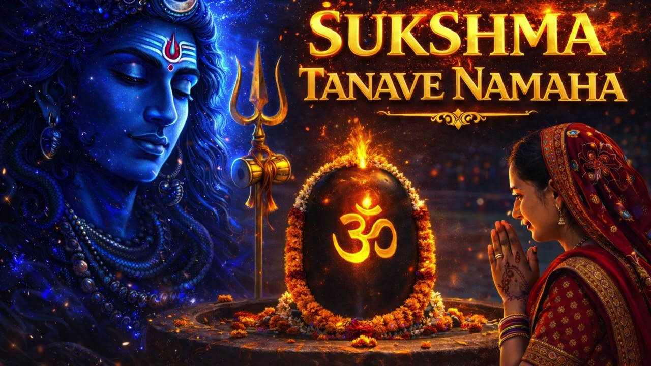 SUKSHMA TANAVE NAMAHA | Powerful Shiva Mantra for Inner Awakening | Remove Negative Energy 🔱🕉️🔥