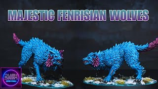 How to Paint Majestic Fenrisian Wolves 40K