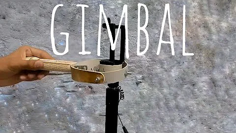 how to make phone GIMBAL using PVC pipe, DIY camera stabilizer || Twin Brothers