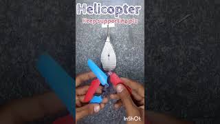 How to make a helicopter at home 👍🚁 #viral #experiment #automobile #shorts #inventions #reels