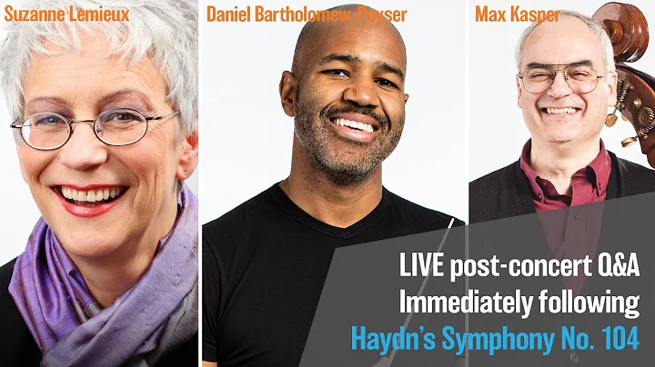 Live Q&A with Daniel Bartholomew-Poys...  Max Kasp...