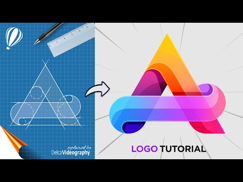 ✨✔ APLICA estas TÉCNICAS AVANZADAS para CREAR LOGOS en CorelDRAW ▶ TUTORIAL | DelcaVideography
