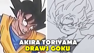 Akira Toriyama Draws Son Goku