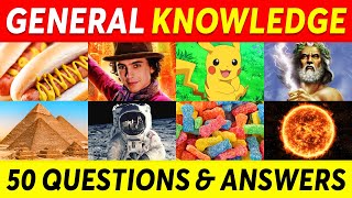 How Smart Are You? 🤓🧠✅ | General Knowledge | 50 Questions Challenge