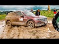 Топ-кроссоверы БЕСПОМОЩНЫ на бездорожье? Засадили Discovery, Touareg, Grand Cherokee и XC90