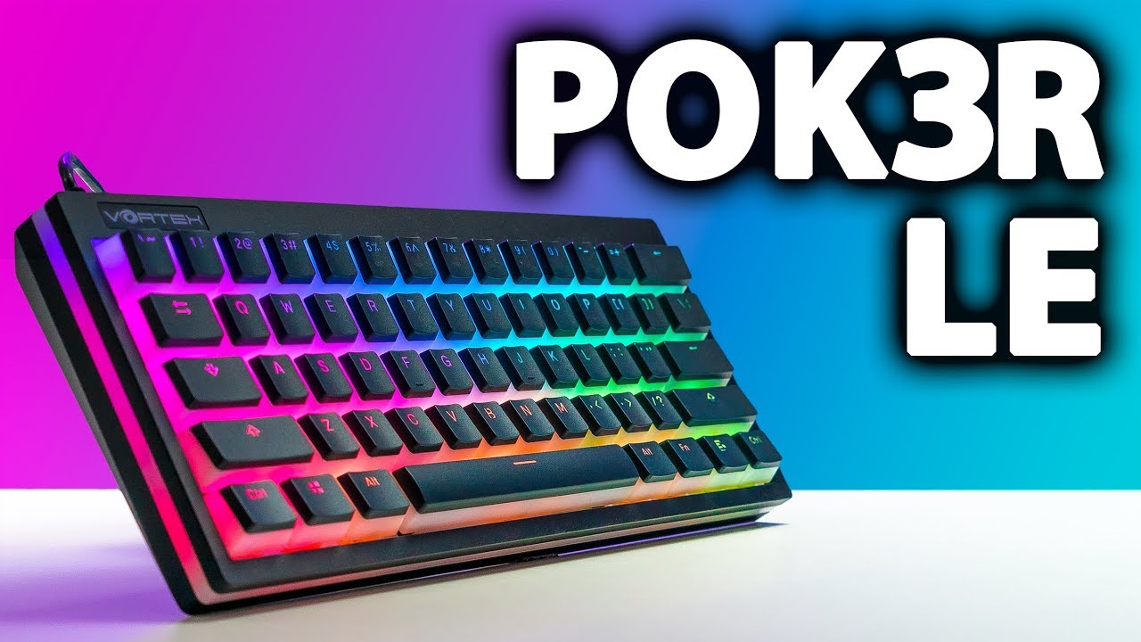 Overview Showcase Of Vortex Pok3r Le Mechanical Keyboard With Pudding Keycaps Covist Youtube