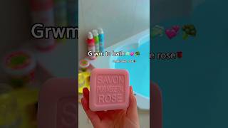 Grwm to bath💞🧼