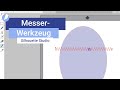 Silhouette Studio I Messer-Werkzeug