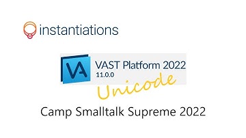 Camp Smalltalk Supreme — Seth Berman, "VAST Unicode"