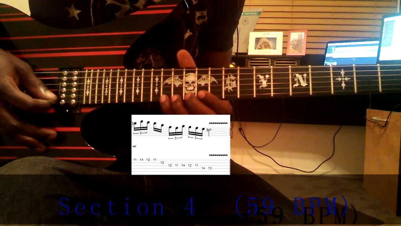 Hail To The King Solo Tabs