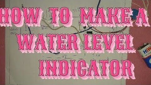 How to make a water level alarm using 555timer