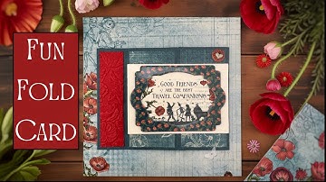 Boekbindende Gatefoldkaart | NIEUWE Wonder of Oz-collectie van Spellbinders en Graphic 45