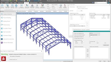 STAAD.Pro CONNECT Edition V22 Update 9 - Updates & Enhancements || Mass Model Generator