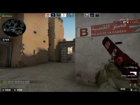 Dust 2 | Scout & Deagle Ace | only HS