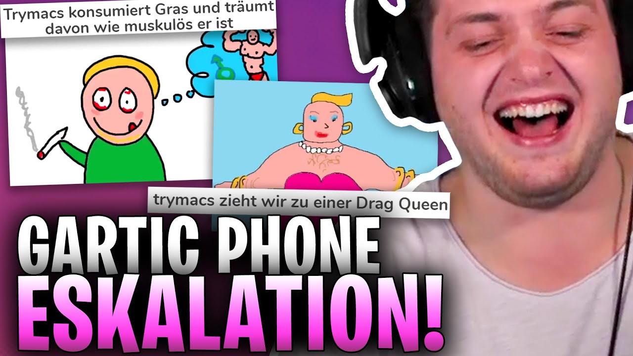 😨🤯ICH WERDE eine DRAG QUEEN?| Gartic Phone mit @rezomusik ,@AnniTheDuck @Vlesk @Rumathra & Co.!