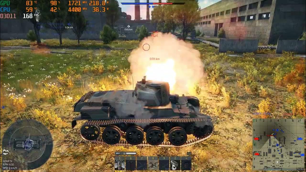 Testing War Thunder GTX 1080 TI I7 7700K 1440P Maximum Settings