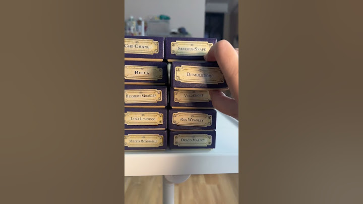 harry potter wands display