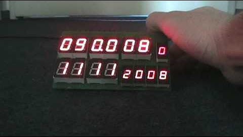 PIC based digital clock - PIC16F628