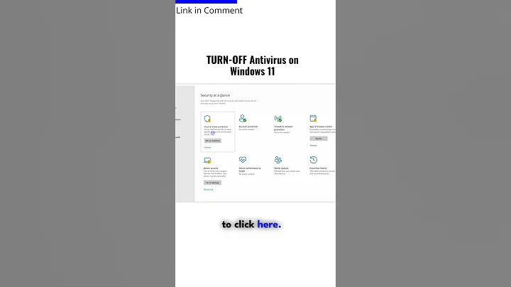TURN-OFF Antivirus on Windows 11