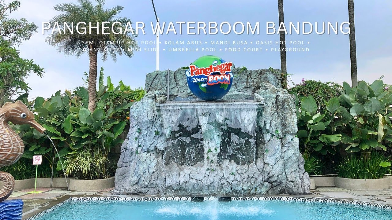 PANGHEGAR WATERBOOM BANDUNG (BANYAK WAHANA, LUAS, BERSIH, FASILITAS LENGKAP) || Vlog Farah Eps. 71