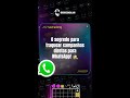 💬 Finalmente rastreamento e traqueamento direto no WhatsApp!
