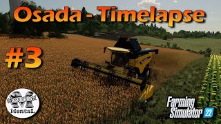 Farming Symulator 22 - Osada #3 Timelapse Gameplay Xbox Series X 4k
