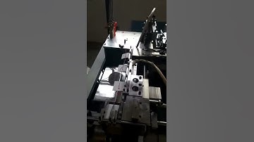 YS-6000 CNC label cutting and folding machine with centre fold video