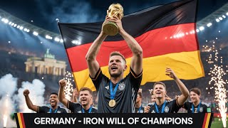 FIFA World Cup 2026™ 🇩🇪 GERMANY – “Iron Will of Champions” World Cup 2026 Official Fan Song 🇩🇪 ⚽