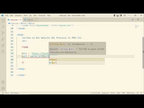 How to Get Website URL Protocol in PHP | PHP Problem Solving | Learn with Sazzad