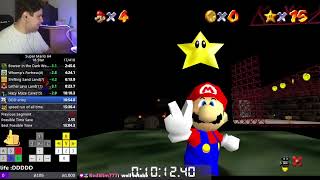 Super Mario 64 - 16 Star Speedrun in 15:17