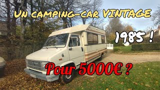 Recherche abonné : Quel campingcar pour 5000€ ?