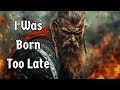 🎵 Born Too Late | About Being Born in the Wrong Era | Blues Rock Ballad