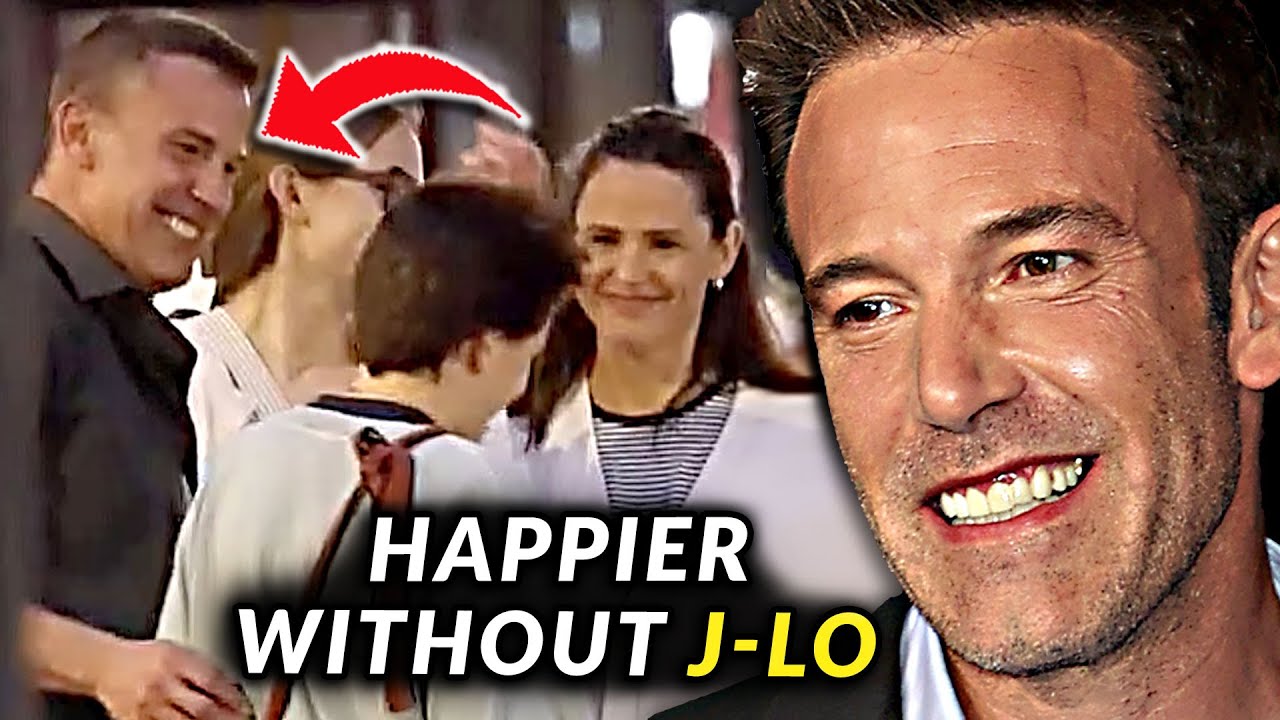 Ben Affleck Looks Happy As He Reunites With His Ex Jennifer Garner