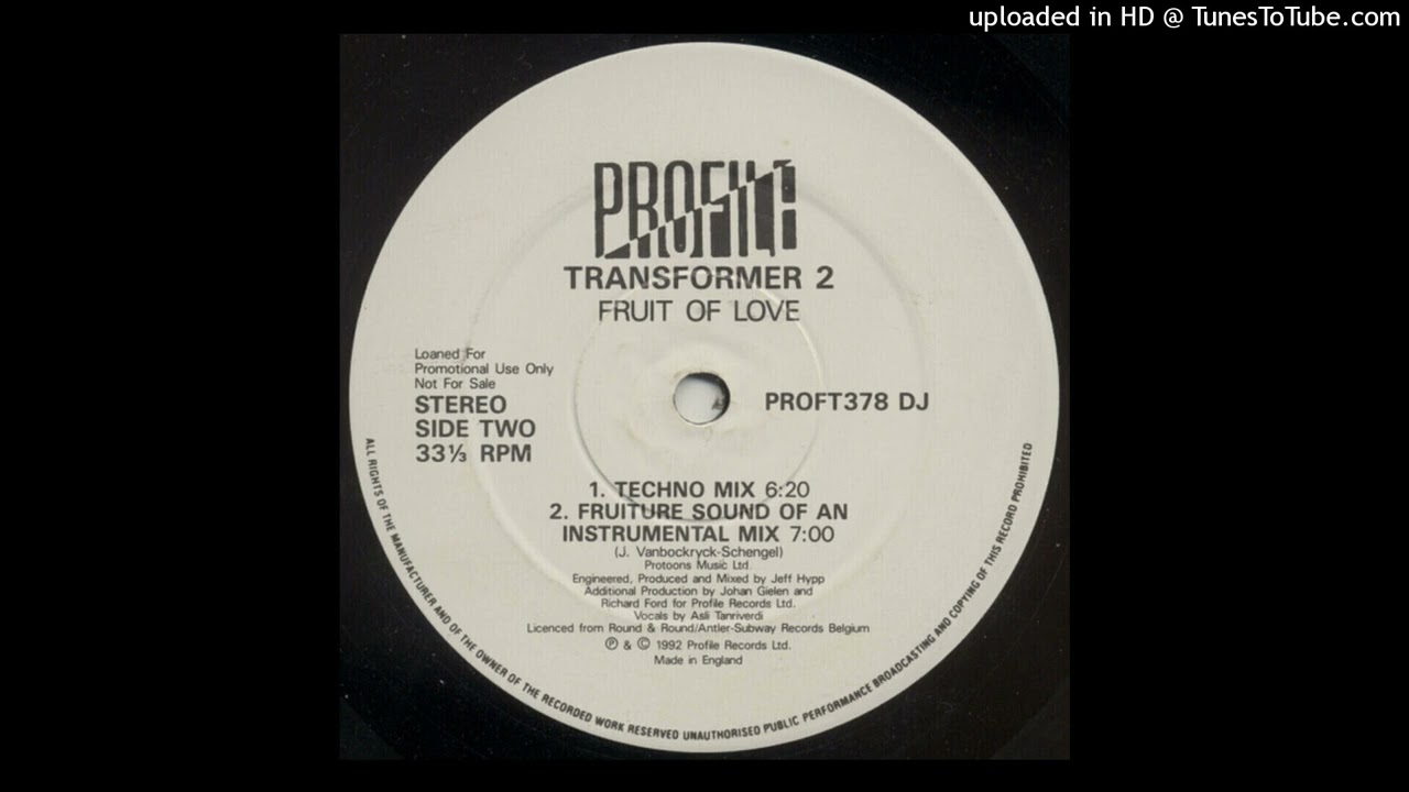 B2 - Transformer 2 - Fruit Of Love (Fruiture Sound Of An Instrumental Mix)