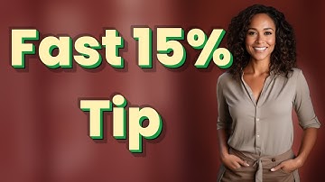 How Can You Quickly Calculate 15% Tips on Odd Totals?
