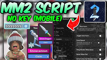 MM2 Script No Key! 🎅 | ❄️ AUTOFARM , ESP , AIMBOT ❄️ | Pastebin 2025  Winter Update !