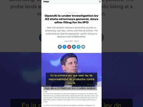 🧐👉 42 estados investigan a OpenAI justo antes de su IPO: lo que tu flujo de ... #QixNewsAI