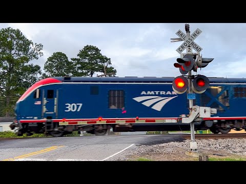 USA Railroad Crossings Compilation 2025