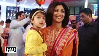 Watch How Shilpa Shettys Son Viaan Celebrates Janmashtami