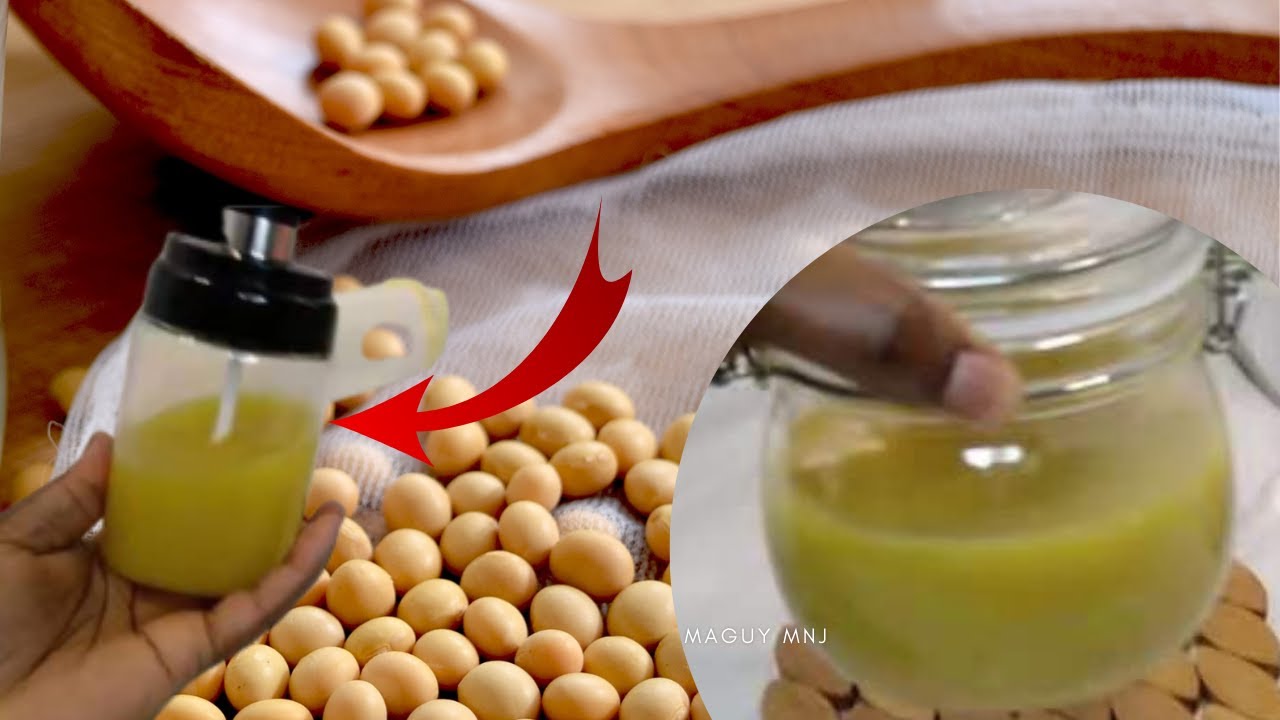 [DIY] COMMENT FAIRE L'HUILE DE SOJA 100% BIO - YouTube