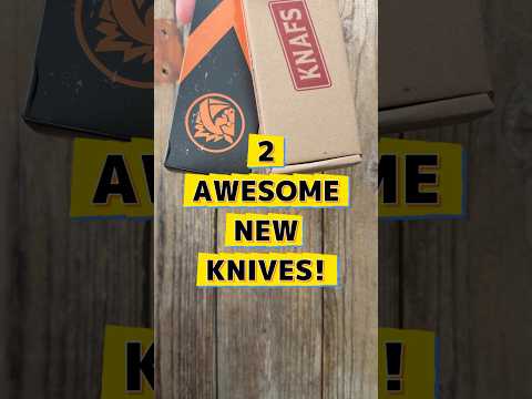 Unboxing 2 Awesome New Knives!  