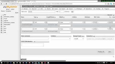 Database Table Relasi