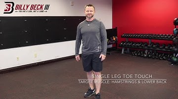 *Single Leg Toe Touch