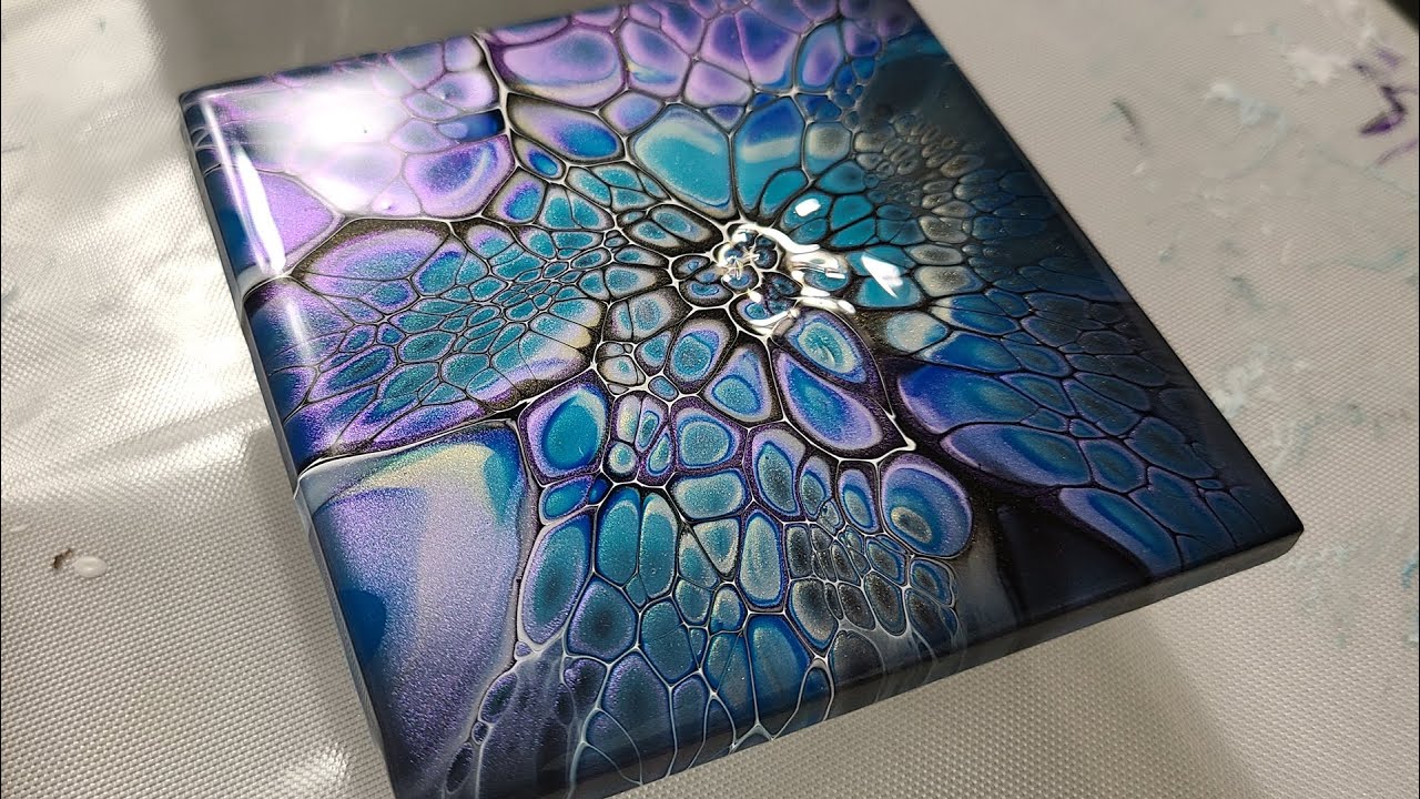 44. Fabulous Bloom Technique Base Paint Color Matters! - Acrylic ...