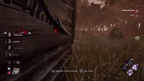 Xenomorph tail attack compilation | Dead by Daylight