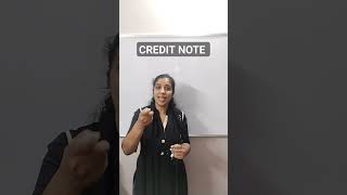 What Is A Credit Note