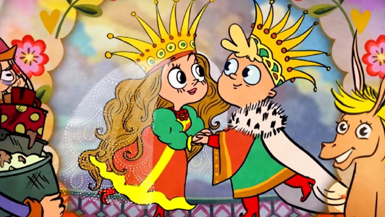 Волшебный Фонарь - Конек Горбунок - обучающий мультфильм - П. Ершов ...