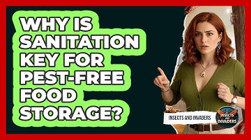 Why Is Sanitation Key For Pest-free Food Storage? - Insects and Invaders